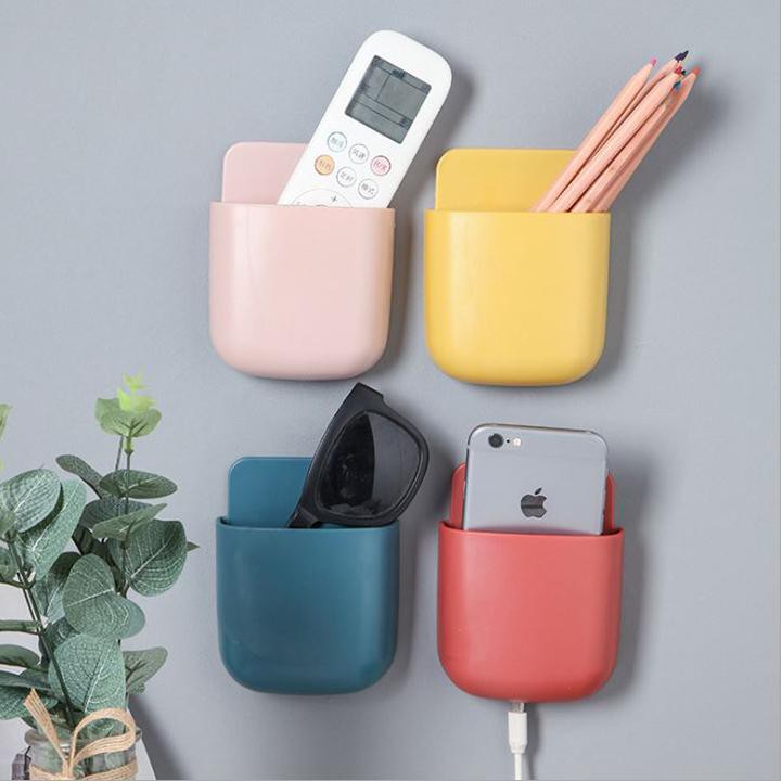 ❌SIÊU RẺ❌ Giá Đựng Remote Dán Tường, Giá Đỡ Điều Khiển Từ Xa Gắn Tường Siêu Bền 88246 Tiện Ích Việt Nam 99