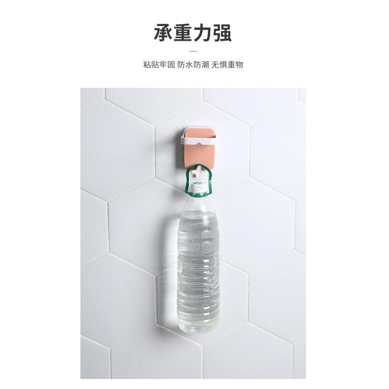 Giá treo móc áo hai hàng hình chữ U có thể gấp lại không cần đục lỗ