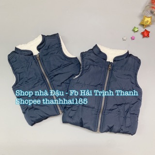 Áo khoác gile phao Geo dư xịn bé trai