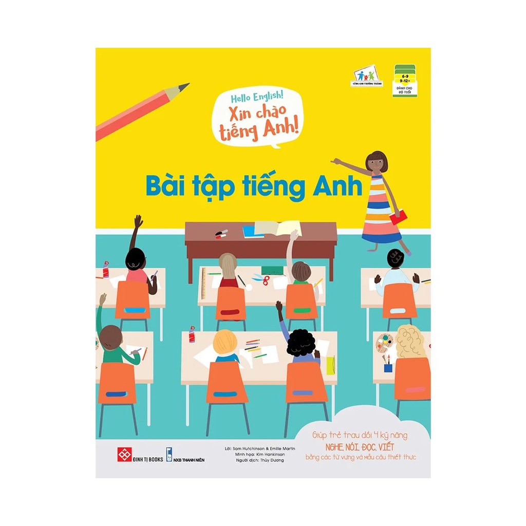 Sách cho bé - Hello English! - Xin chào tiếng Anh!- Bài tập tiếng Anh