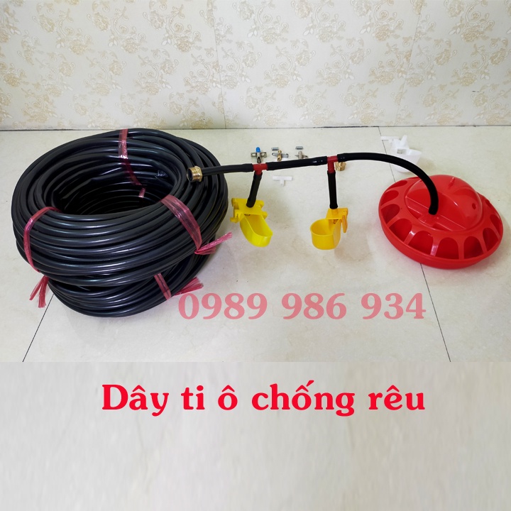 Đầu thu đồng từ 21 về 8mm -10mm và dây dẫn nước chống rêu