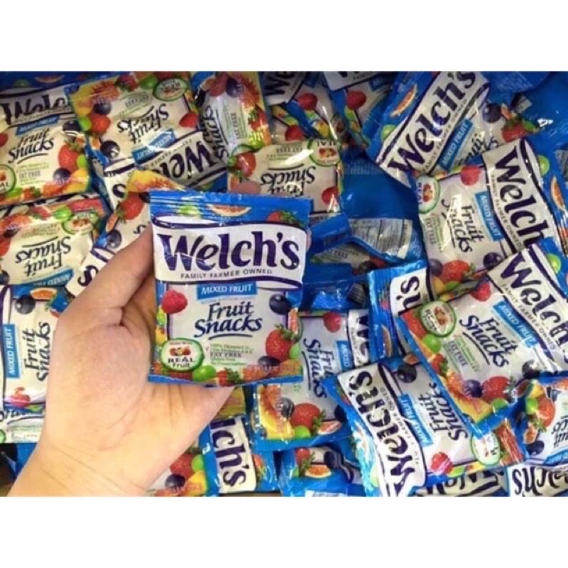 Date 5 / 24 - Combo 10 gói kẹo dẻo trái cây Welch’s Mixed Fruit
