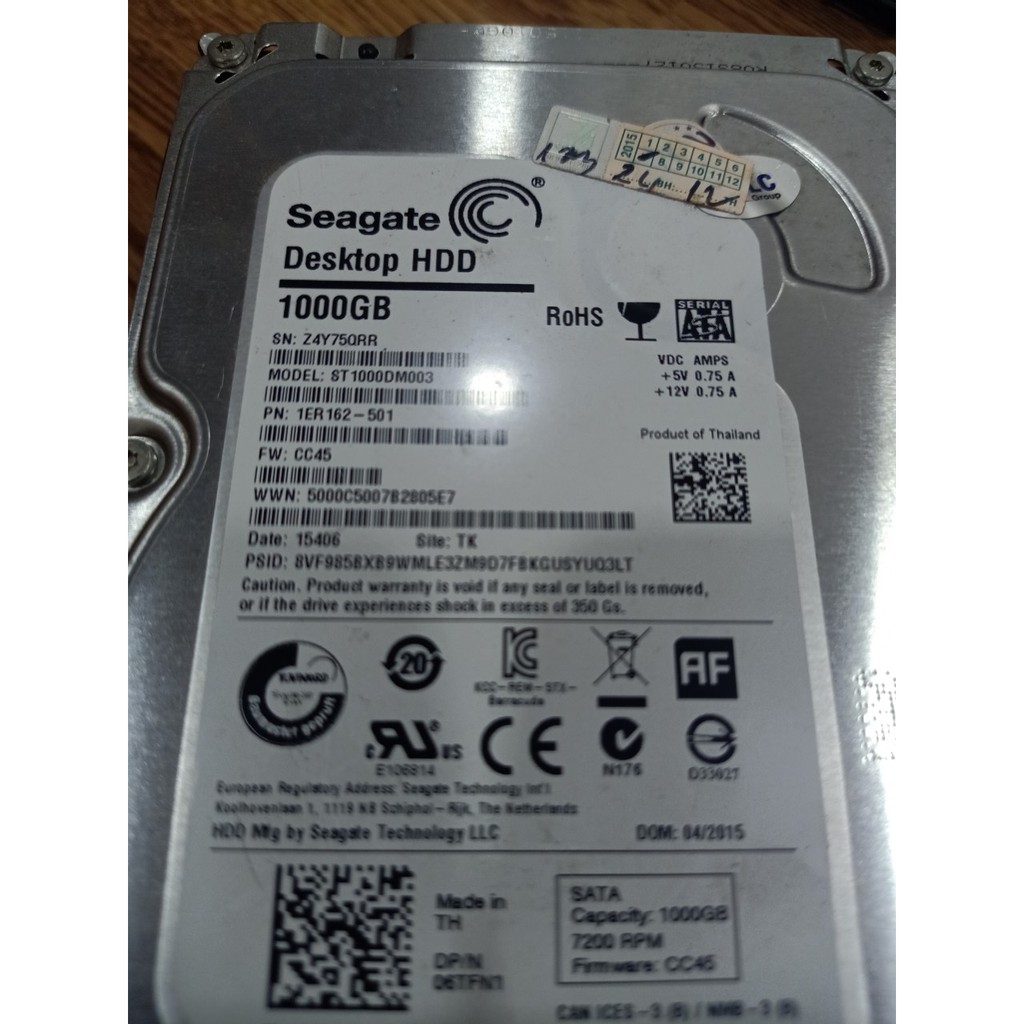 HDD 3.5 CŨ SEAGATE ,WESTERN 250GB/500GB/1TB | BigBuy360 - bigbuy360.vn
