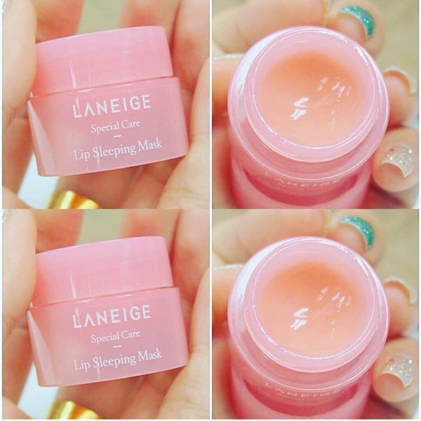 Mặt nạ ủ môi Laneige, dưỡng ẩm hỗ trợ giảm thâm cho môi Hàn Quốc chính hãng