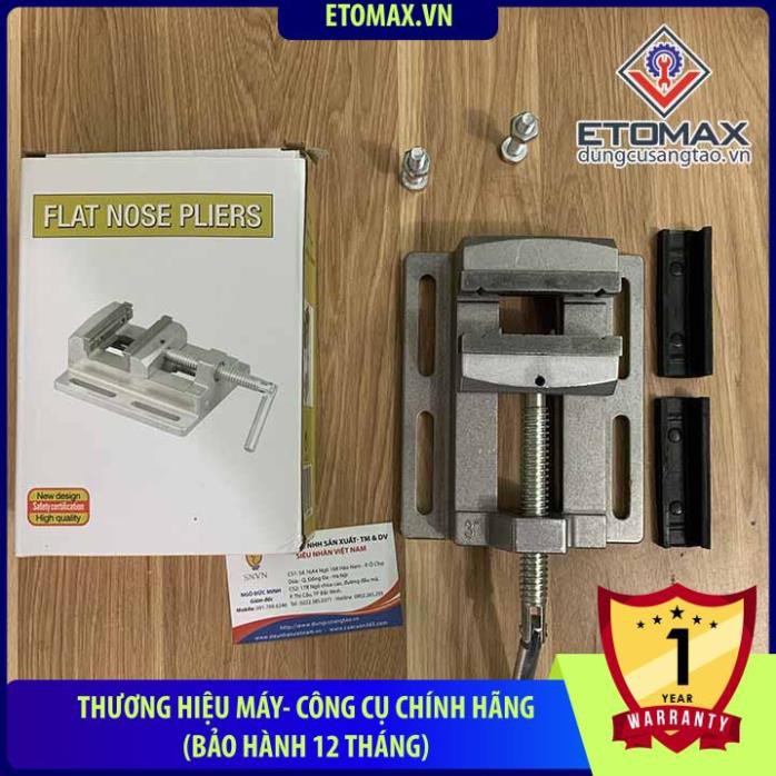 Ê tô để bàn MINIQ 3inch,Chính hãng MiniQ,Hợp kim Aluminium cao cấp.