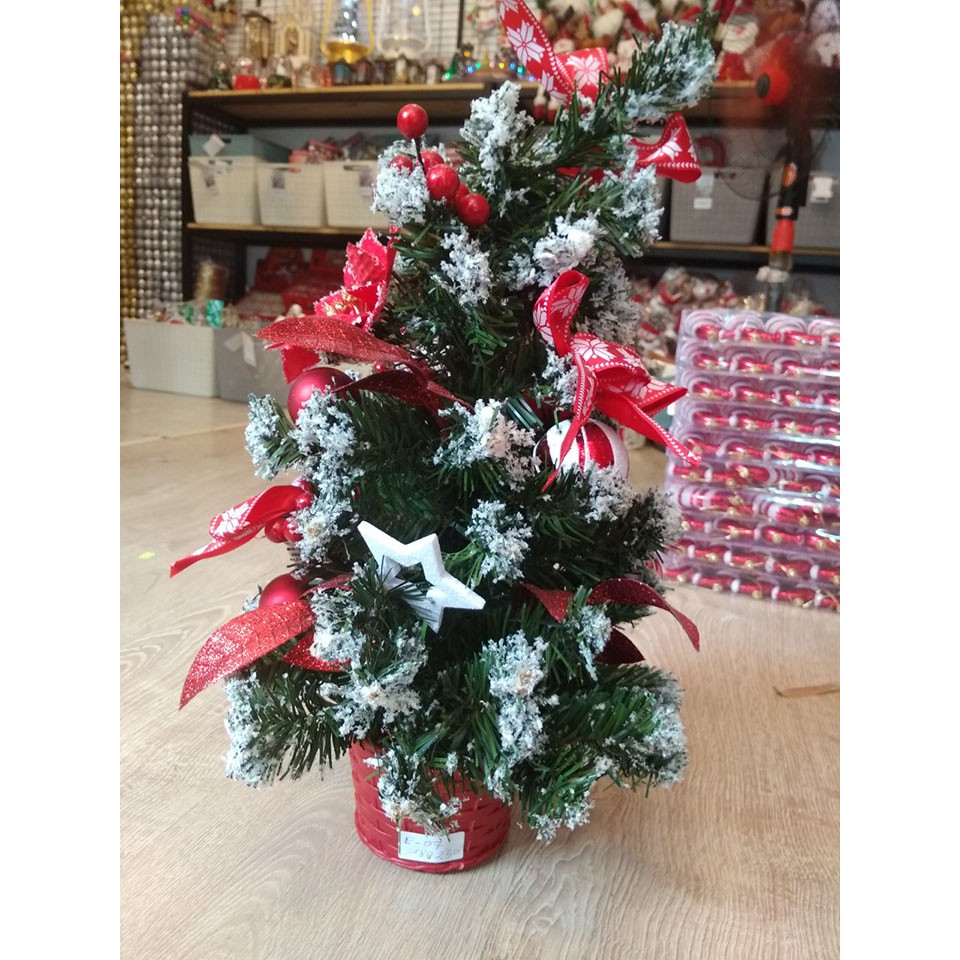 Cây thông Noel mini trang trí Noel 40-50cm