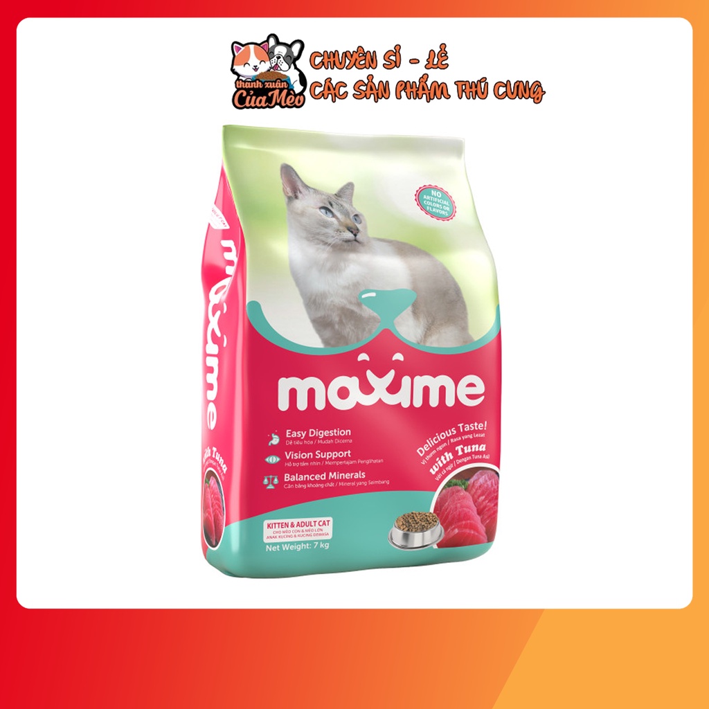 THỨC ĂN CHO MÈO MAXIME - TOMMY MỌI LỨA TUỔI 400G