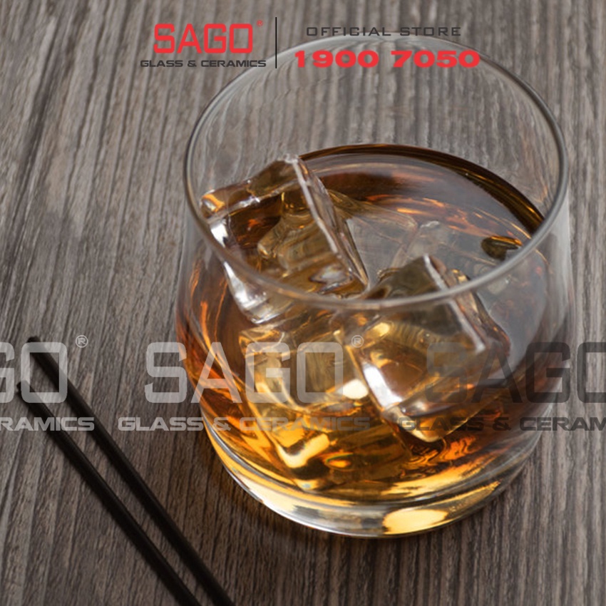 Ly Thủy Tinh Ocean Scirocco Rock 340ml | B017012 , Nhập khẩu