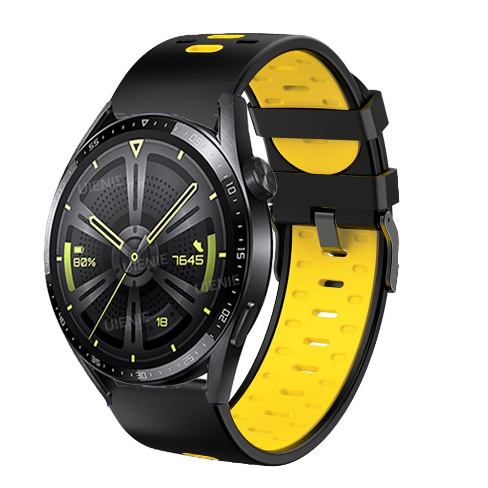 Dây đeo silicon 22mm cho đồng hồ thông minh Huawei GT 3 46MM / Gt