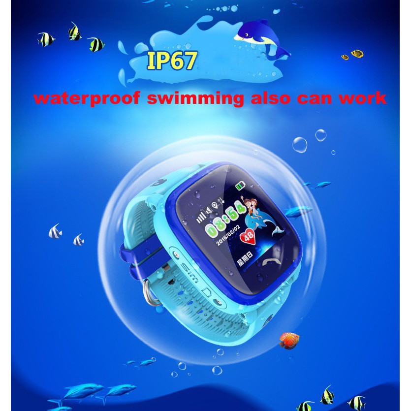 Đồng hồ định vị trẻ em thông minh DF25 - chống nước - Huco Việt Nam