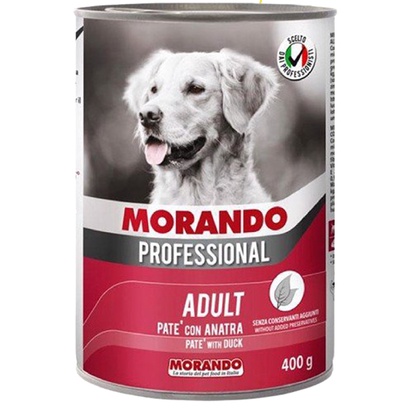 PaTe Morando Dành Cho Chó Mọi Lứa Tuổi - Lon 400g - Nhiều Vị