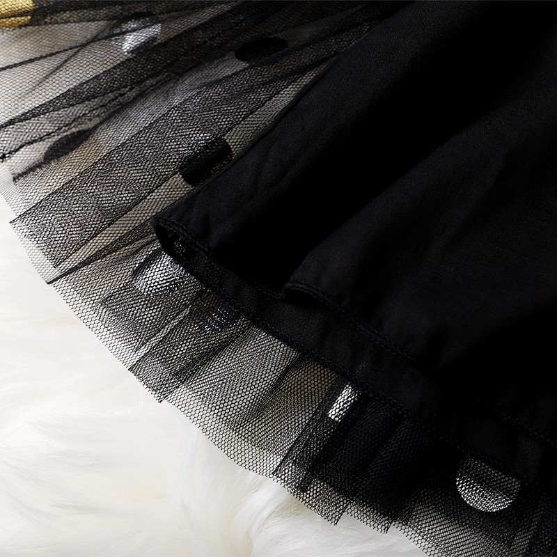 Đầm tutu MIKRDOO họa tiết chấm bi đáng yêu dành cho bé gái