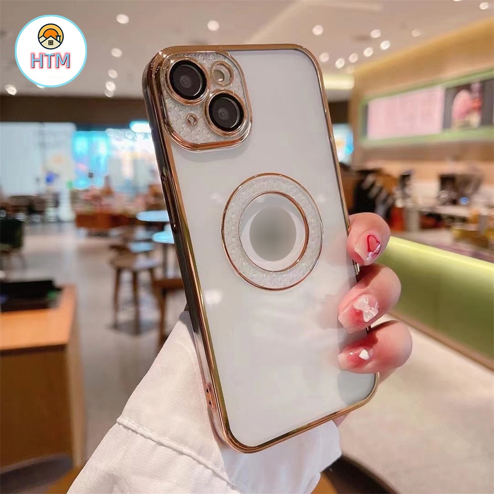 Ốp lưng mềm TPU chống rơi mạ điện Tương thích cho iPhone 13 12 11 Pro Max Promax XS Max XR X Vỏ bảo vệ