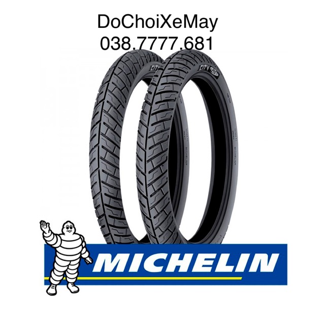 Cặp Vỏ xe Michelin City Pro chính hãng cho Wave Dream Sirius Jupiter Exciter Winner Sonic xe số dùng ruột