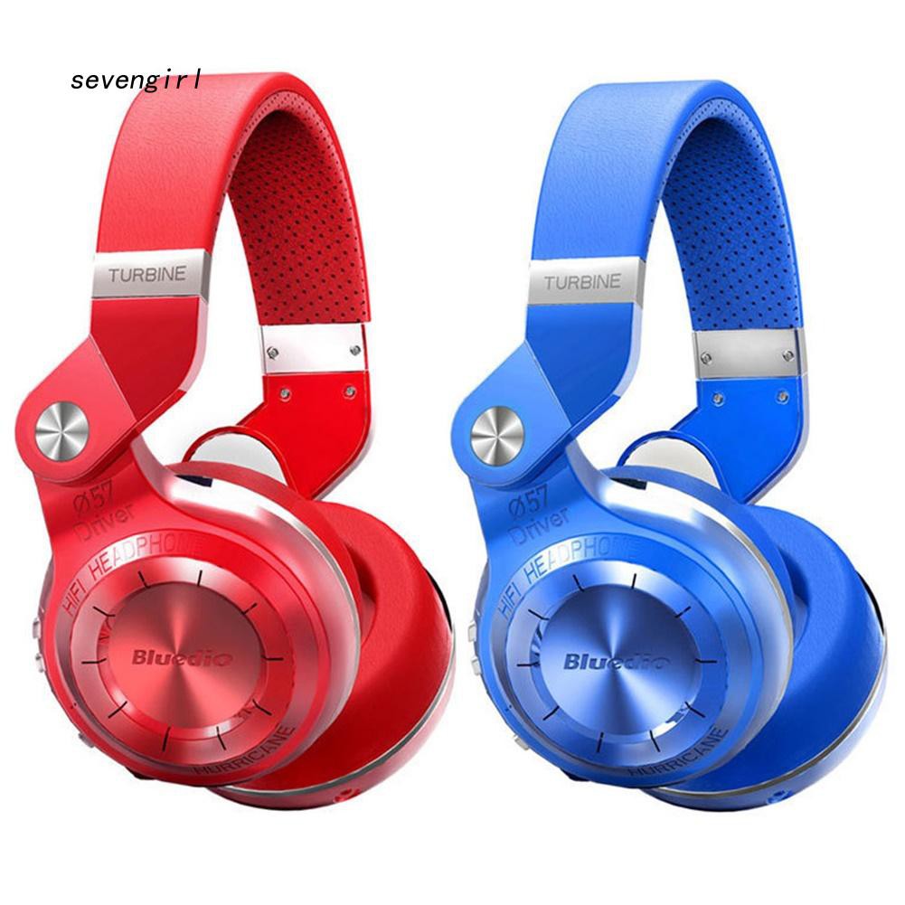 Bluedio T2+ Folding Wireless Bluetooth 5.0 Headphone Over-Ear Heavy Bass Headset