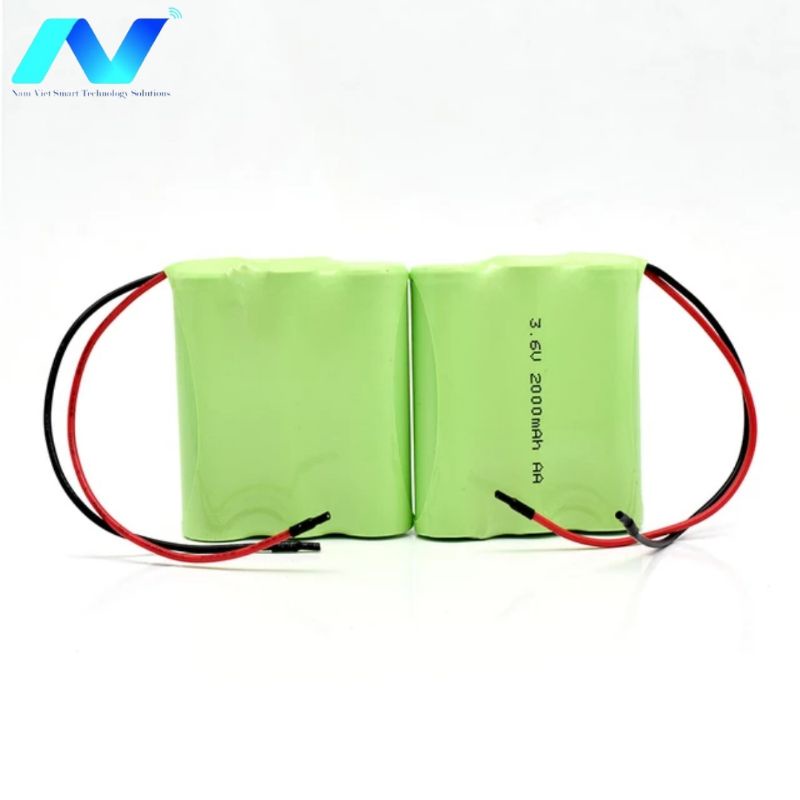 Pin sạc NICD Dung lượng 2000mAh 7.2V, 8.4V, 9.6V, 10.8V, 12V  có jack sạc