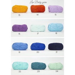 Len Baby Yarn loại 1 full màu (link 1)