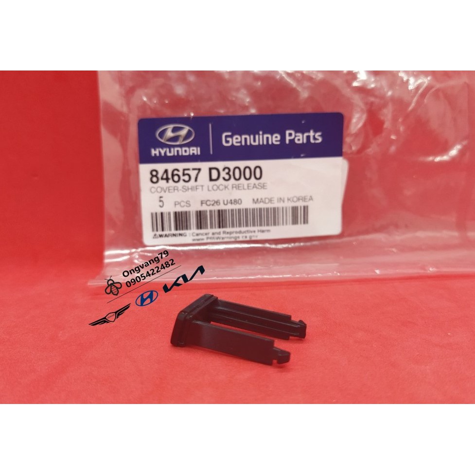 Nút Shift Lock Release Hyundai Tucson 2015,2016,2017,2018,2019,2020