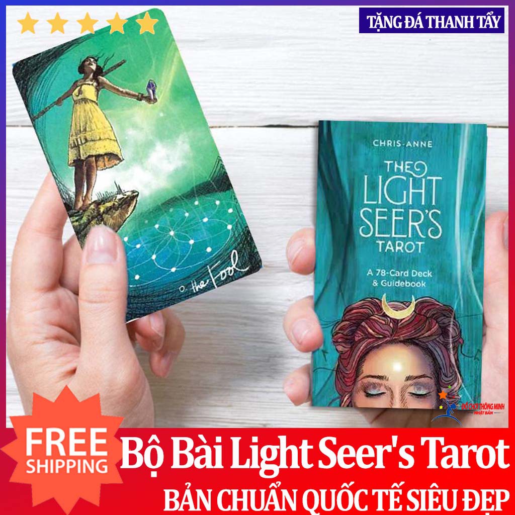 Bộ bài light seer's tarot tặng đá thanh tẩy