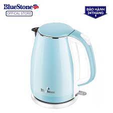 Bình Siêu Tốc Bluestone KTB-3458 1.7L, Xanh, Dung Lượng Lớn, An Toàn, Tiện Dụng