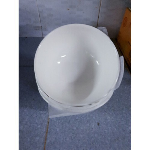 Đĩa sứ sâu lòng dáng mới - FREESHIP - Đĩa sâu lòng bằng gốm sứ cao cấp màu trắng