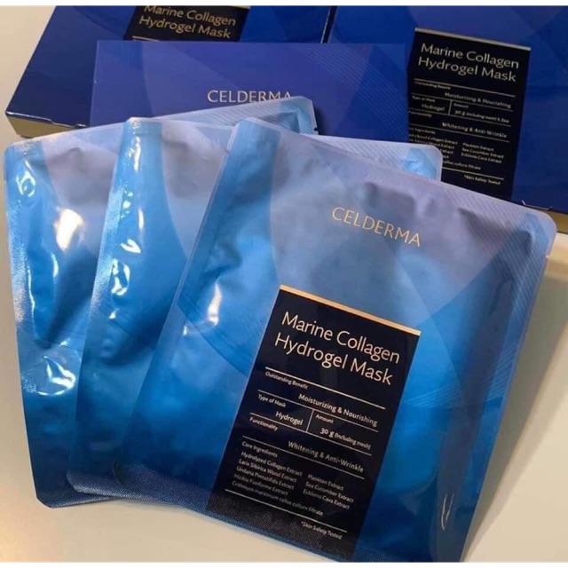 Mặt nạ Celderma xanh