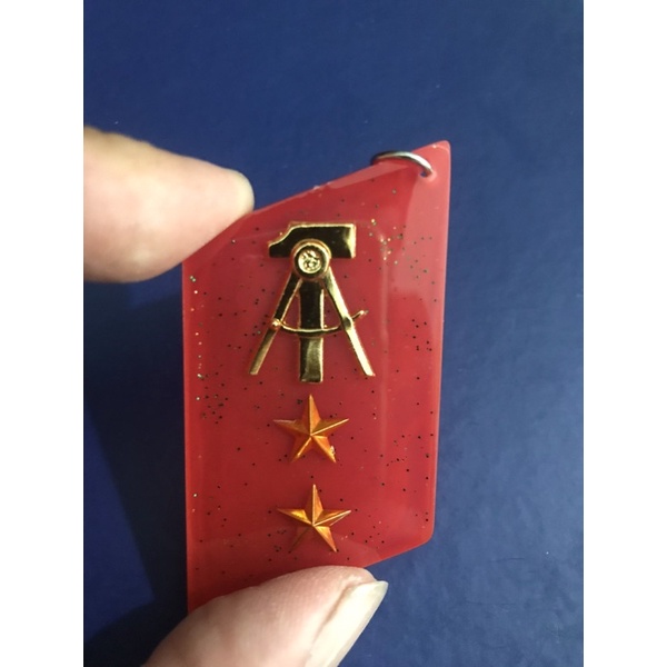 Móc khoá bộ đội resin quân hàm kết hợp