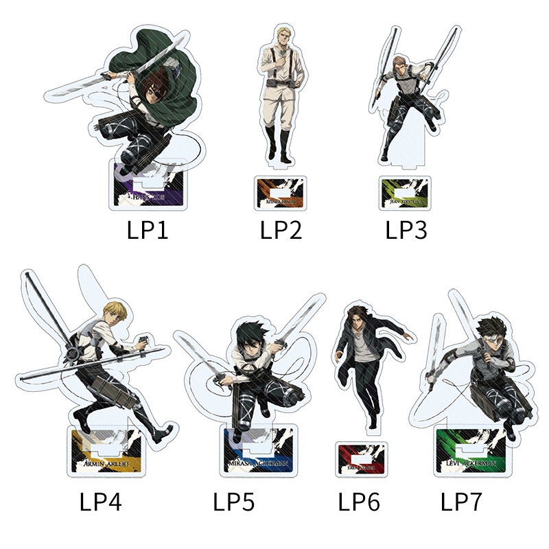 Giá Đỡ Trưng Bày Mô Hình Nhân Vật Erwin Smith Trong Attack On Titan Bằng Acrylic