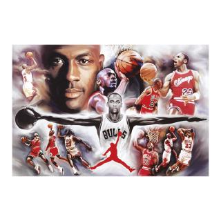 Michael Jordan Tấm Áp Phích Treo Tường Trang Trí Chất Lượng Cao
