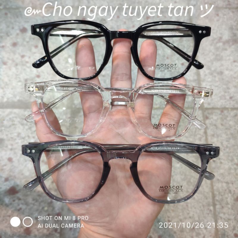 Gọng Kính Cận Nhựa Cốt Dáng Vuông