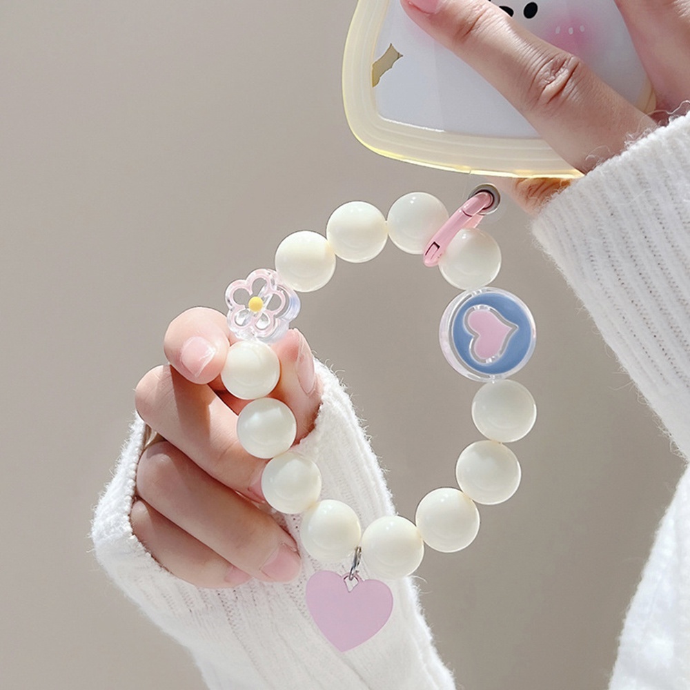 Vòng Tay Chuỗi Hạt Acrylic Màu Kẹo Hình Hoa / Ngôi Sao / Trái Tim Dễ Thương Chống Thất