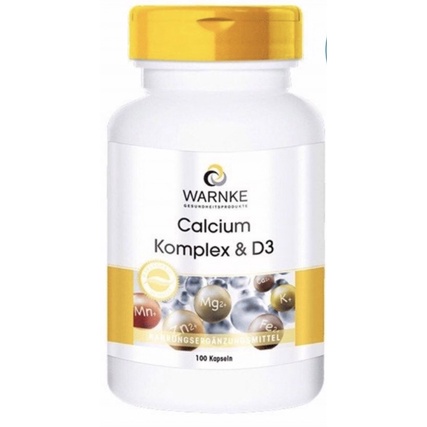 Canxi, vitamin D3 và Magie tăng cường miễn dịch, giúp xương chắc khỏe - Warnke Đức