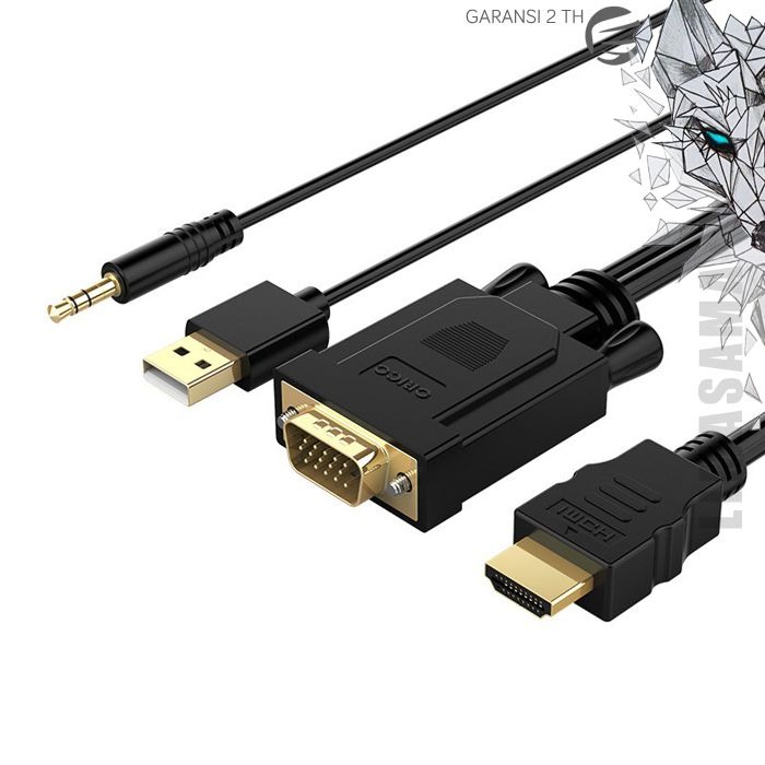 Bộ Chuyển Đổi Âm Thanh Orico Xd-vath-10 Vga Sang Hdmi