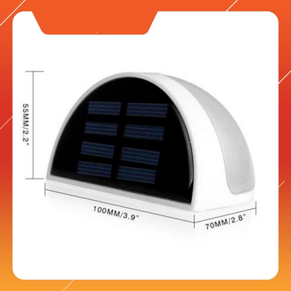 Đèn năng lượng mặt trời dán tường 6 led pin cho phép ánh sáng để chạy từ 8-10 giờ qua đêm và nạp tự động