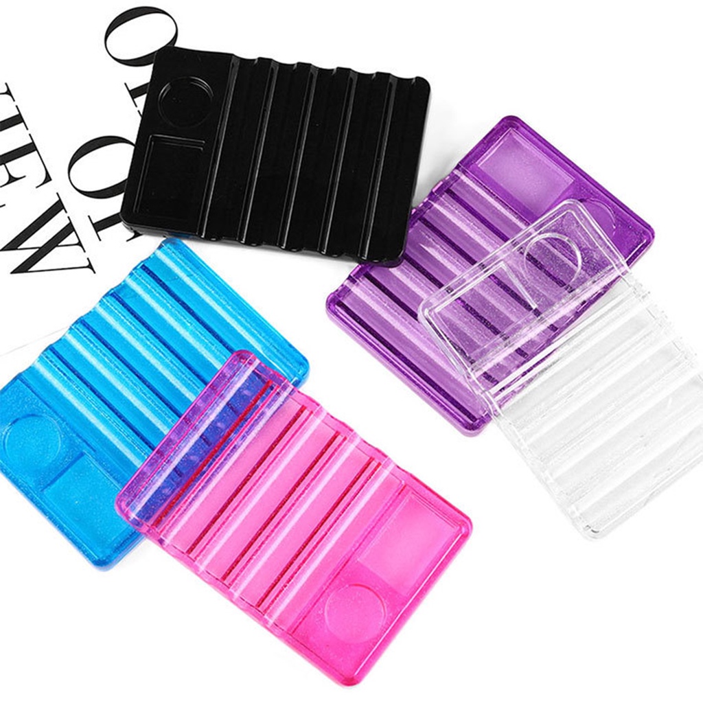 Giá Đỡ Cọ Trang Trí Móng Tay 7 Ngăn Gọn Nhẹ DIY