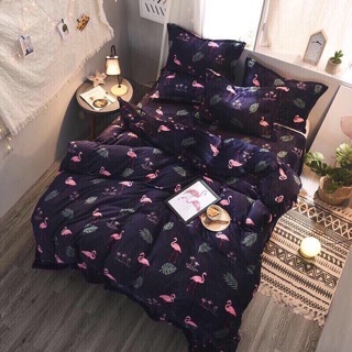 Set chăn ga nỉ nhung cao cấp