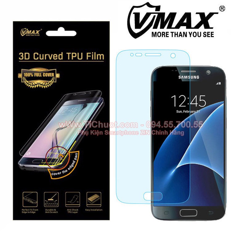 Dán dẻo TPU Samsung S7 VMax Full màn hình
