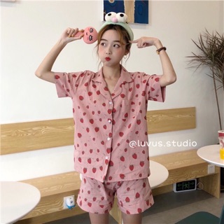 Pijama ngắn tay ( Đồ bộ mặc nhà )