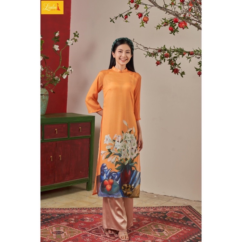 ÁO DÀI HOA HUỆ thanh lý