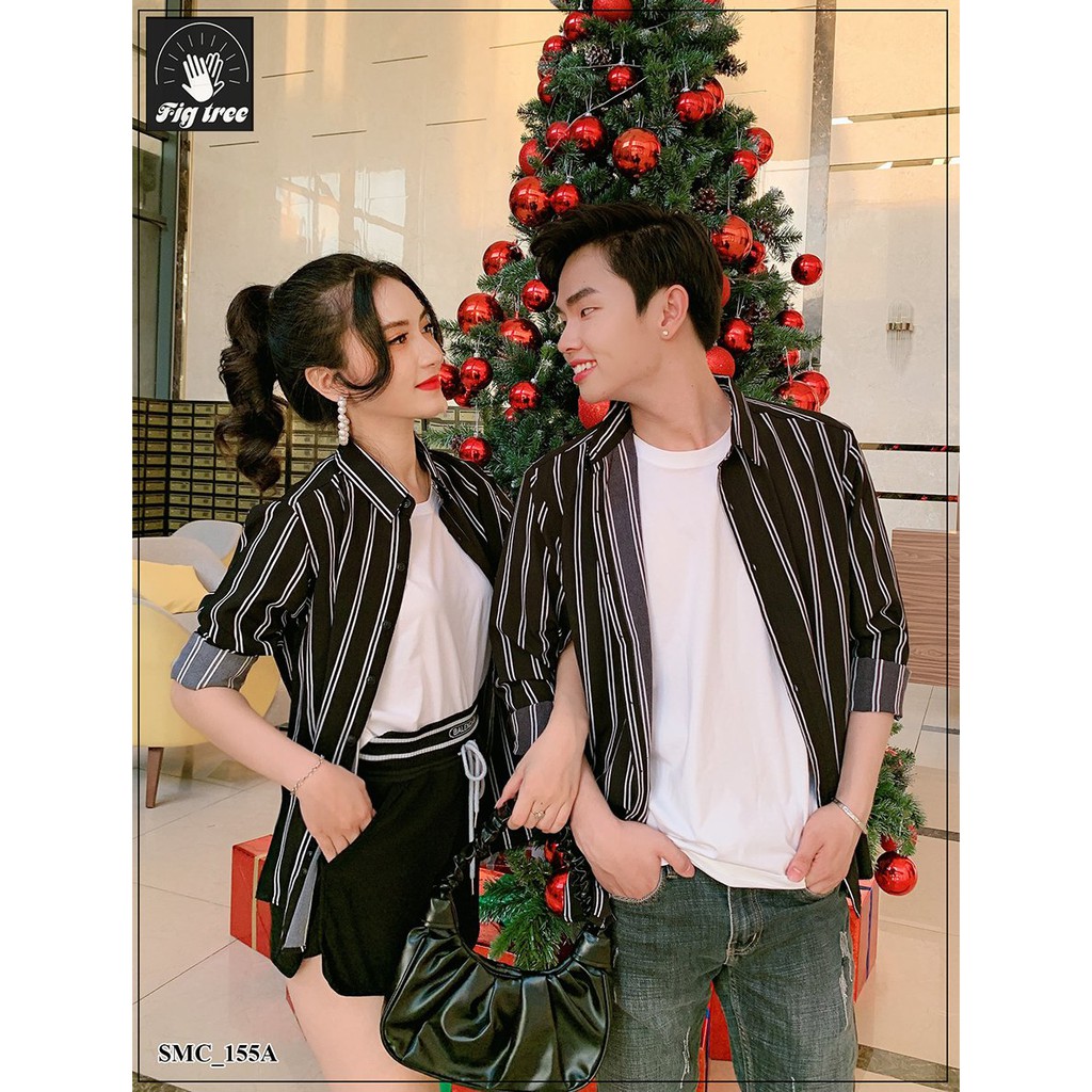 SƠ MI CẶP soc đen trắng siêu hot (MS 155A)