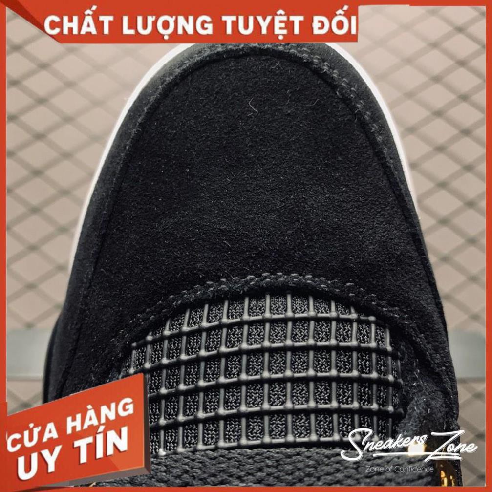 (FREESHIP+HỘP+QUÀ) Giày thể thao Giày thể thao AIR JORDAN 4 ROYALTY đen đế trắng siêu đẹp cho nam và nữ | BigBuy360 - bigbuy360.vn