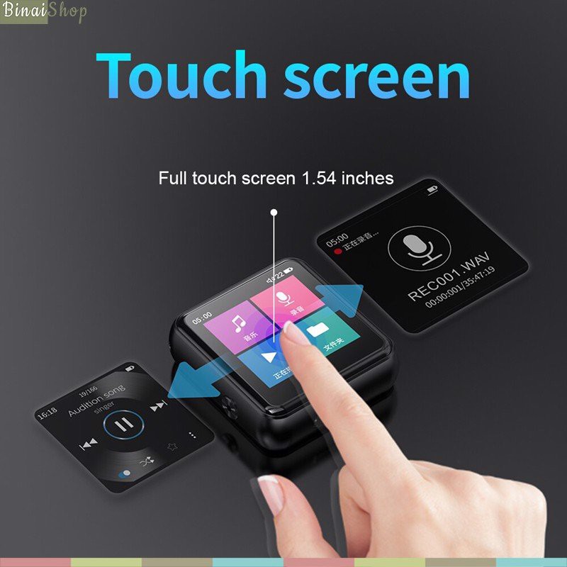 Philips SA2301 - Máy Nghe Nhạc MP3 Màn Hình Cảm Ứng, Kiểu Dáng Thể Thao