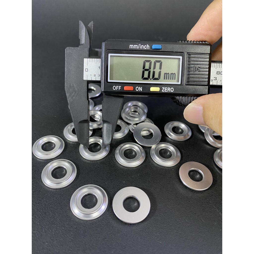 Long đền nhôm kiểu salaya lỗ 6 8 mm