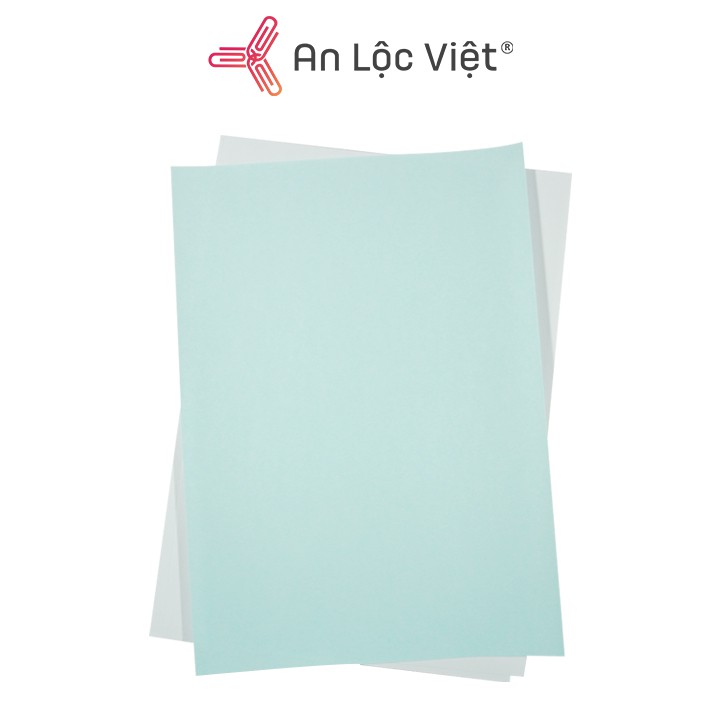 Giấy Decal A4 đế xanh, đế vàng và da bò