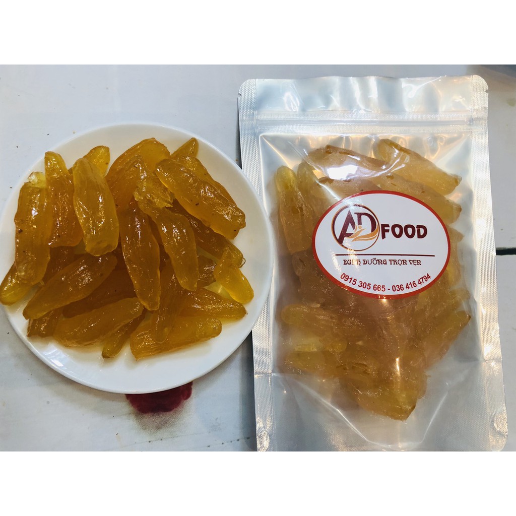 200g khoai lang Sâm sấy dẻo không đường Đà Lạt