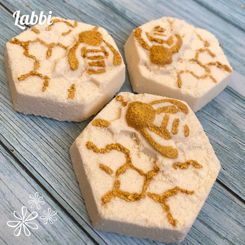 BEESWAX [Labbi] Bath bomb / Viên thả bồn tắm / Bom tắm