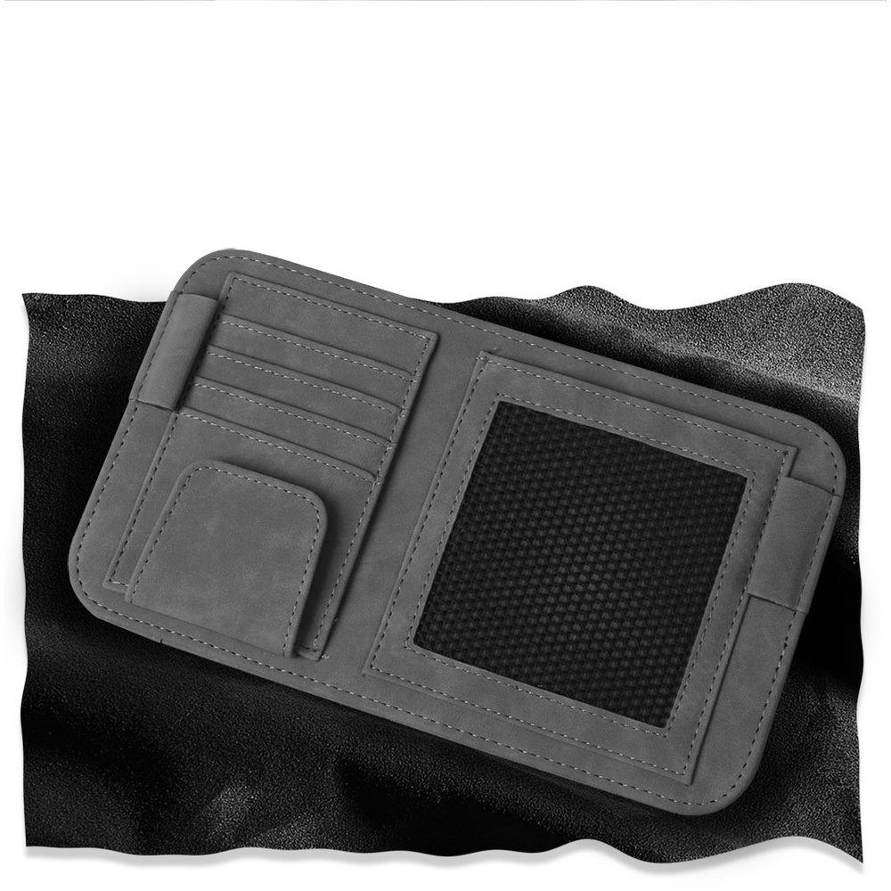 Hộp đựng thẻ che nắng ô tô Túi đựng hóa đơn ô tô Túi đựng kính ô tô Túi đựng đồ đa năng Túi đựng thẻ da Túi đựng đồ phụ kiện ô tô