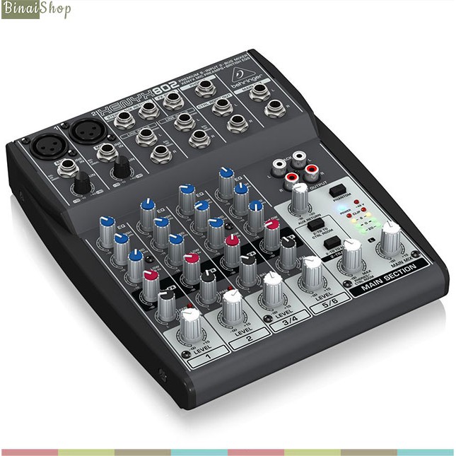 Bộ trộn âm thanh analog 8 đầu vào Behringer XENYX 802 Premium