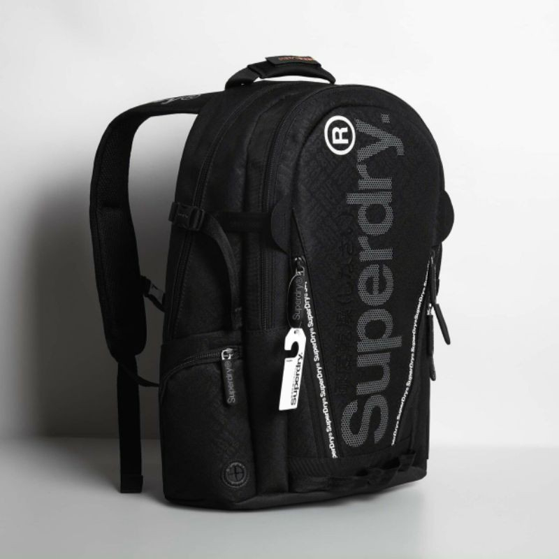 Balo Superdry Hexline Tech Tarp  Backpack  đựng laptop đi học làm việc du lịch hàng xuất Nhật xịn