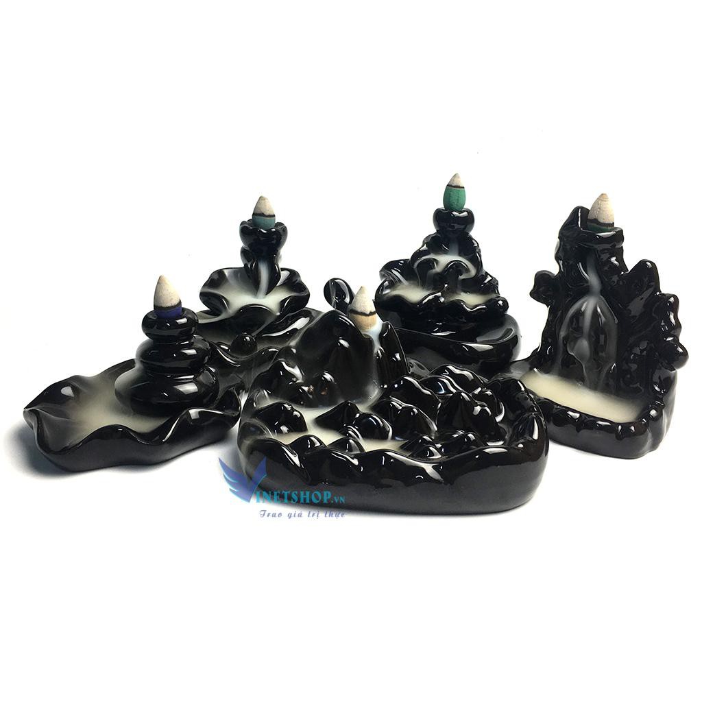 Thác Khói Trầm Hương Thác Trầm Khói Ngược Cao Cấp tặng 5 nụ trầm hương | BigBuy360 - bigbuy360.vn